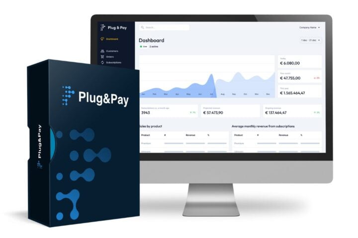 Plug & Pay Betaalpagina Software